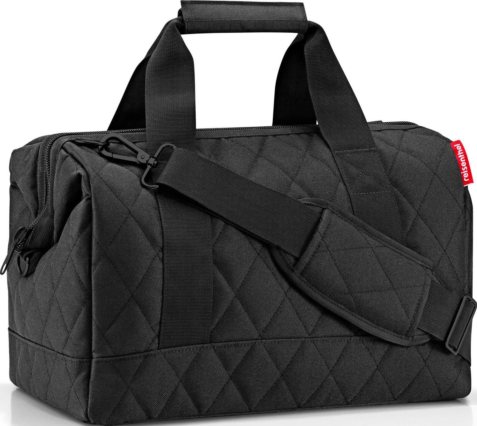 reisenthel® Reisetasche allrounder M rhombus 40,0 x 24,0 x 33,5 cm schwarz 18,0 l reisenthel® Reisetasche allrounder M rhombus 40,0 x 24,0 x 33,5 cm schwarz 18,0 l